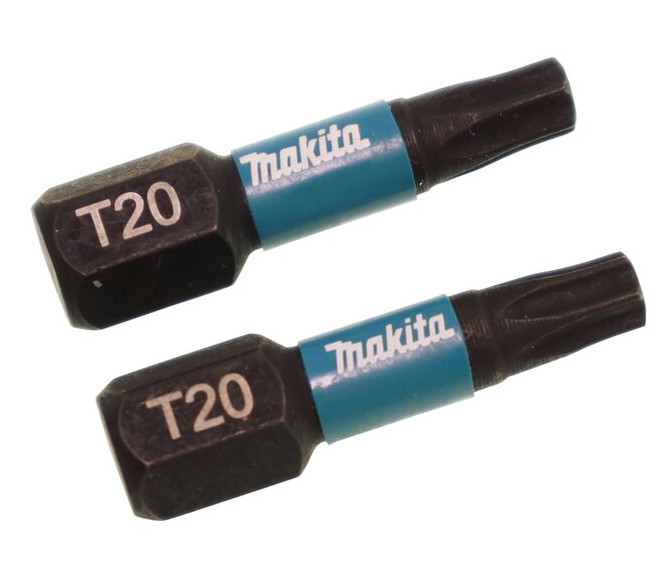 MAKITA B-63672 torzní bit 1/4" Impact Black T20, 25mm 2 ks Obrázek