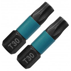 MAKITA B-63694 torzní bit 1/4" Impact Black T30, 25mm 2 ks Obrázek