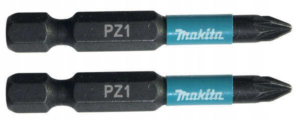 MAKITA B-63747 torzní bit 1/4" Impact Black PZ1, 50mm 2 ks Obrázek