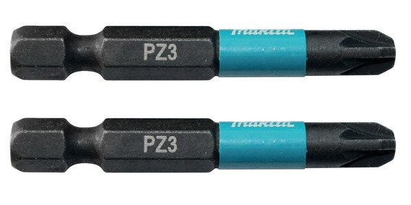 MAKITA B-63769 torzní bit 1/4" Impact Black PZ3, 50mm 2 ks Obrázek