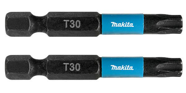 MAKITA B-63806 torzní bit 1/4" Impact Black T30, 50mm 2 ks Obrázek