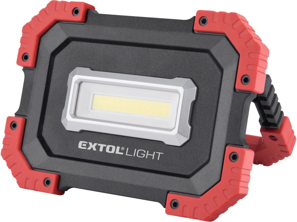 EXTOL LIGHT 43272 aku reflektor LED 1000lm s powerbankou, USB LiIon 3,7V 4,4Ah Obrázek