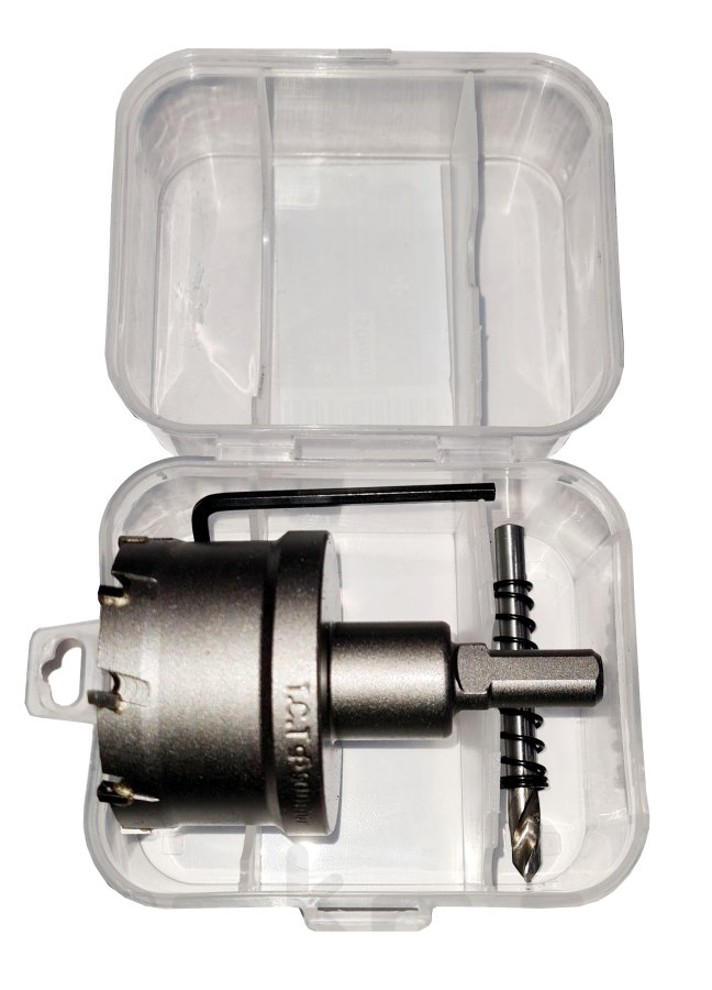 XTline P11595 korunka 95mm vykružovací na ocel, vidiová se středícím vrtákem Obrázek