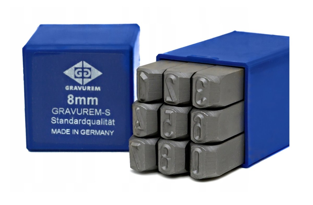 BETA razidla ČÍSLICE  8mm GRAVUREM-S Obrázek