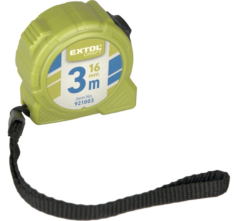 EXTOL CRAFT 921003 svinovací metr 3m, š. pásku 16mm Obrázek