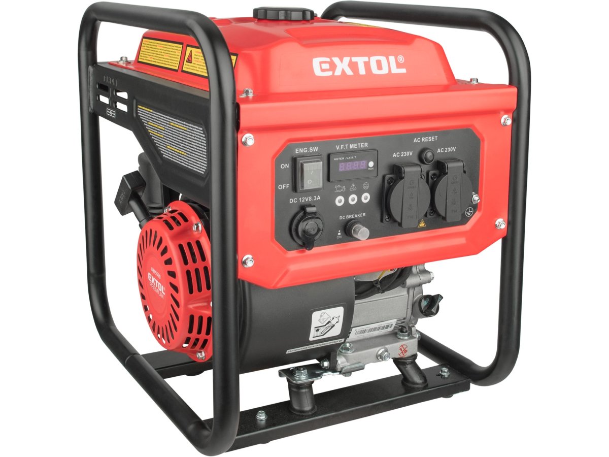 EXTOL PREMIUM 8895550 elektrocentrála digitální invertorová 3,5kW Obrázek