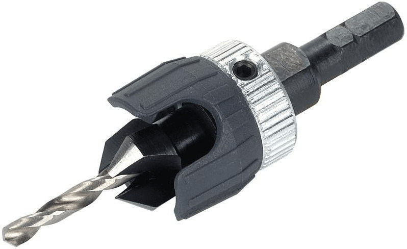 WOLFCRAFT 2544000 předvrták a záhlubník stopka šestihran průměr 3,2-12 mm Obrázek