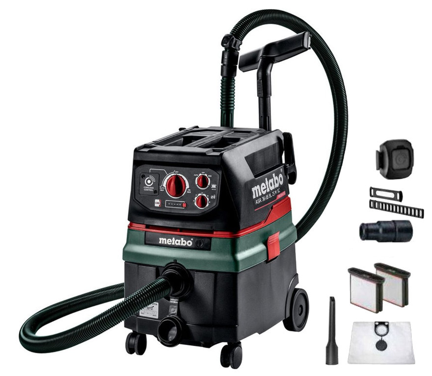 METABO ASR 36-18 BL 25 M SC aku vysavač 2x 18V LiIon, bez aku, 602046850 Obrázek