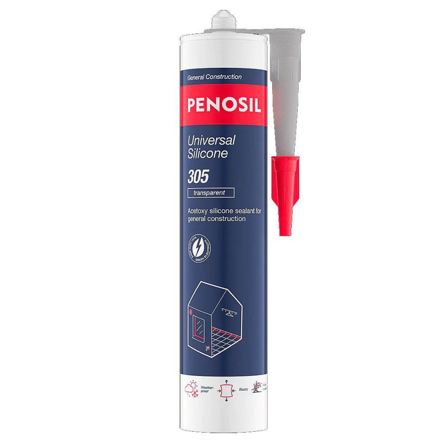 PENOSIL 305 silikon univerzální transparentní kartuše 310ml PE-2010 Obrázek