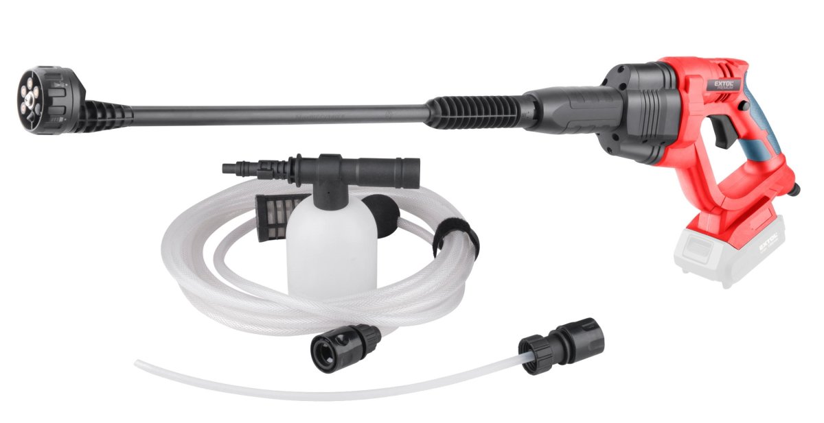 EXTOL PREMIUM 8891859 tlakový aku čistič SHARE20V, bez baterie a nabíječky Obrázek
