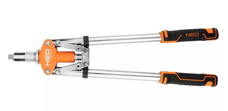 NEO TOOLS 18-106-1 kleště nýtovací pákové Al,Fe,Cu,Inox 3,2-6,4mm 480mm Obrázek