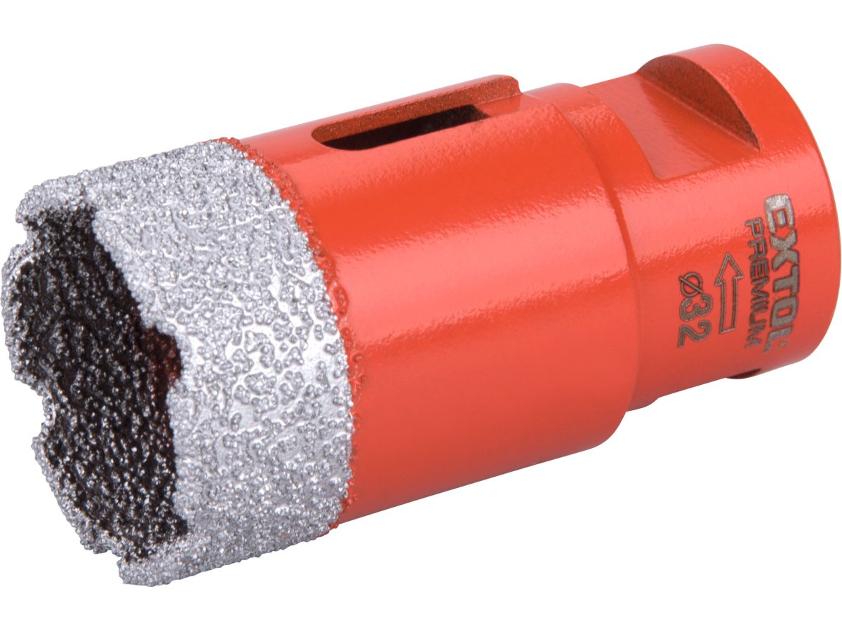 EXTOL PREMIUM 8802986 diamantová vykružovací korunka pr.32mm M14 Obrázek