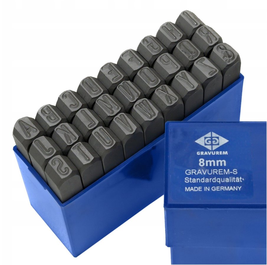 BETA razidla ABECEDA+&  8mm GRAVUREM-S Obrázek