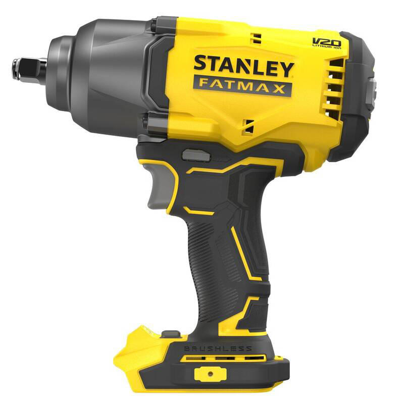 Levně STANLEY SFMCF940B aku bezuhlíkový rázový utahovák 1/2" V20 18V FatMax bez aku