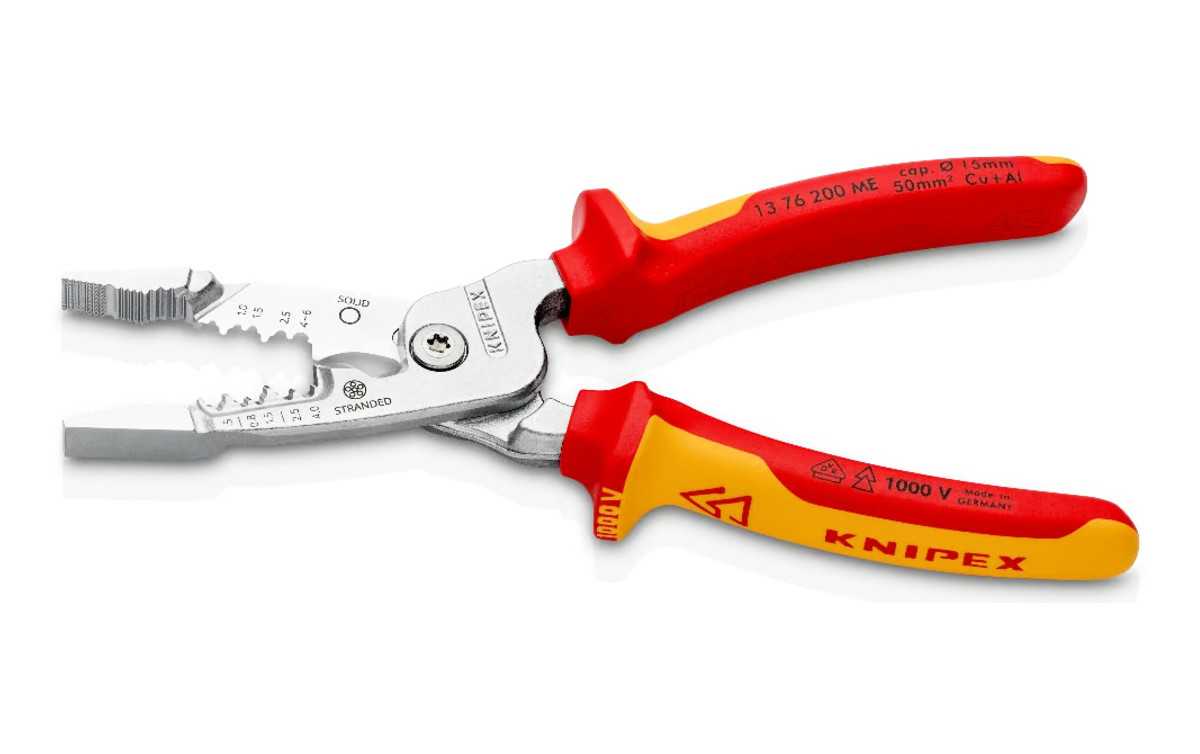 KNIPEX 1376200ME multifunkční odizolovací kleště 200mm Obrázek