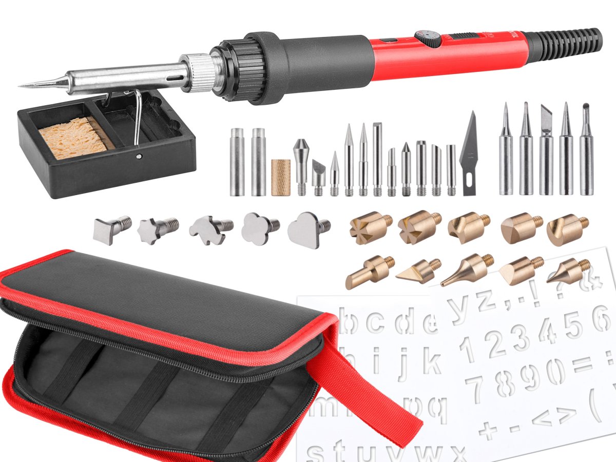 EXTOL PREMIUM 8894512 páječka hrotová s hroty pro vypalování do dřeva Obrázek