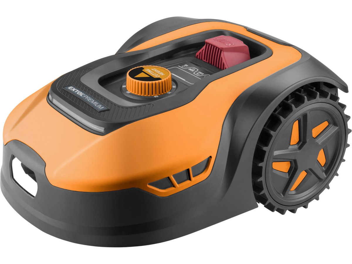 EXTOL PREMIUM 8895651 aku robotická sekačka do 900m2 Wifi Bluetooth Obrázek