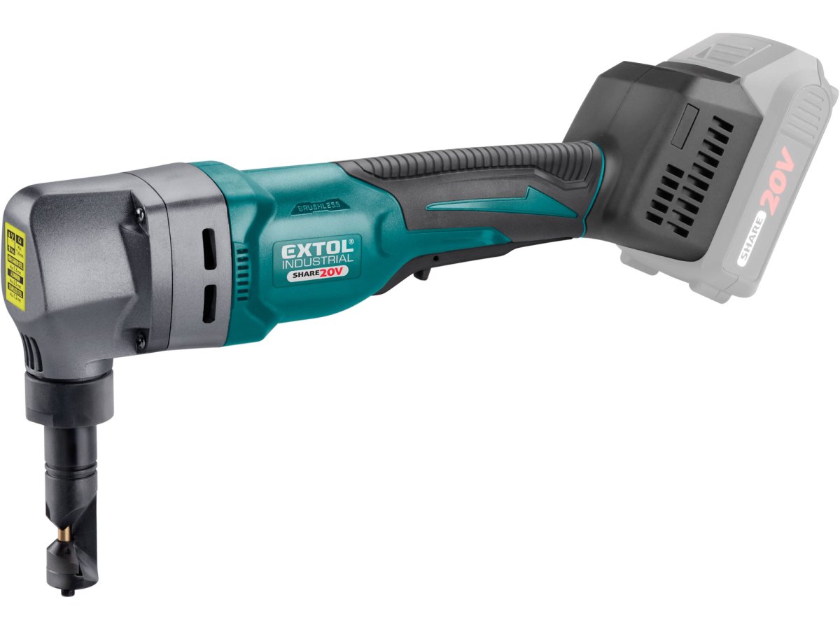 EXTOL PREMIUM 8791831 aku nůžky na plech prostřihovač SHARE20V bez aku LiIon BRUSHLESS Obrázek