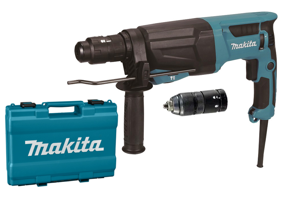 MAKITA HR2670FT kombinované kladivo s výměnným sklíčidlem 3J, 800W Obrázek