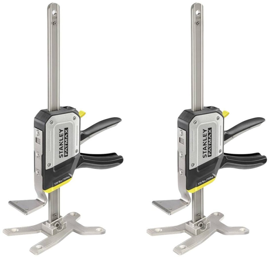 Levně STANLEY FMHT83552-1 jednoruční montážní zvedák, nostnost 150 kg - 2ks