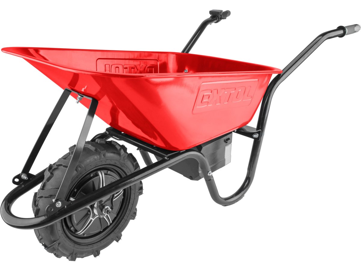 EXTOL PREMIUM 8891941 aku kolečko stavební bezuhlíkové 80 lit. SHARE20V 40V LiIon bez aku Obrázek