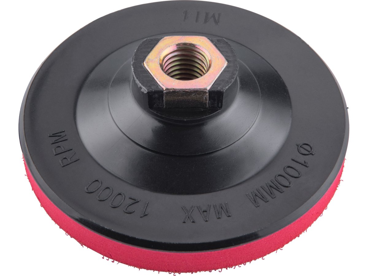 EXTOL CRAFT 108523 nosič brusných výseků 100mm M14 suchý zip Obrázek