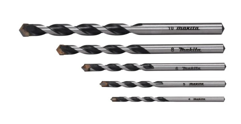 Levně MAKITA E-25426 sada vrtáků TCT s rovnou stopkou multimateriál