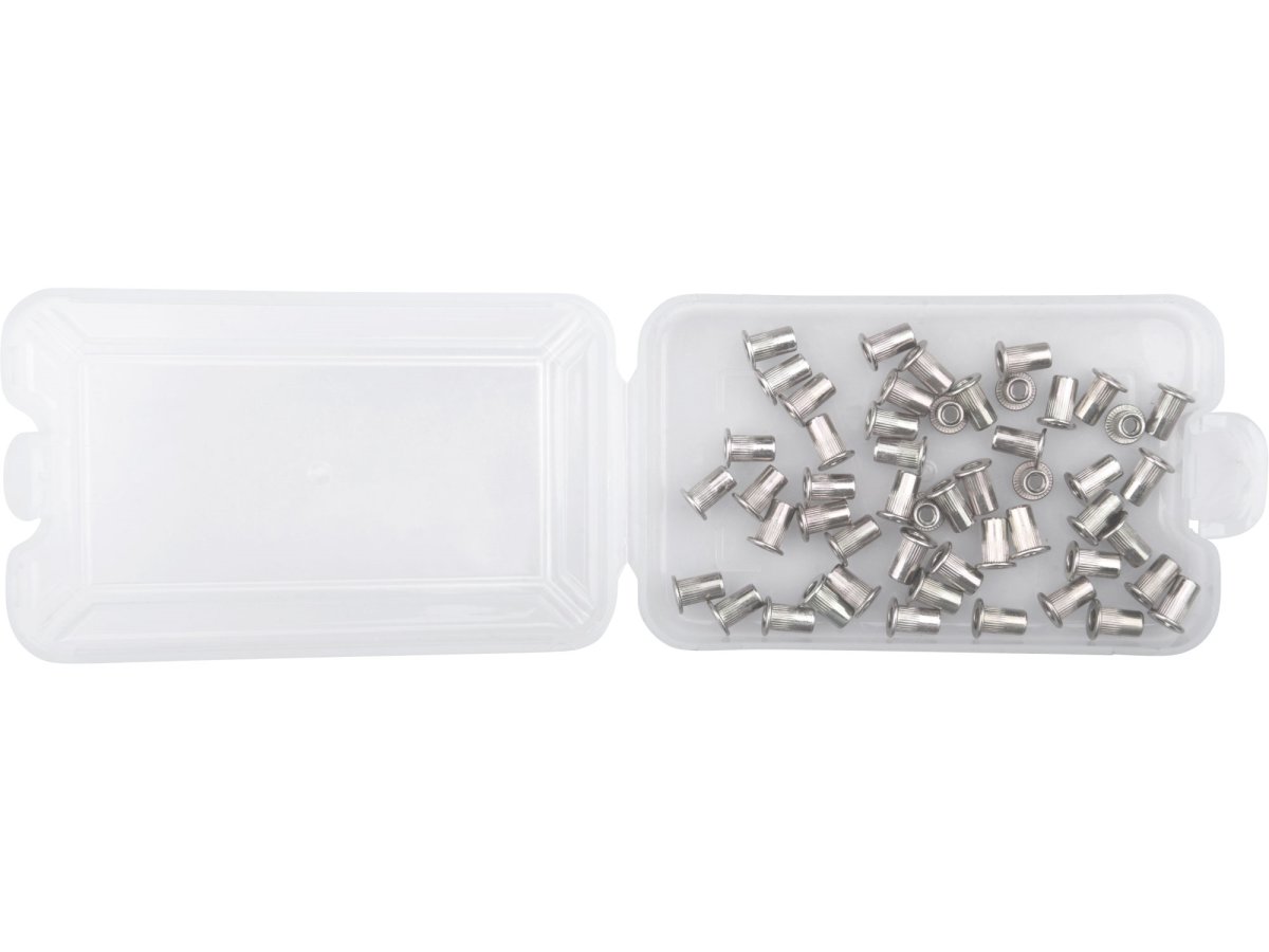 FORTUM 4770683 matice nýtovací ocelové M3x8mm 50ks Obrázek