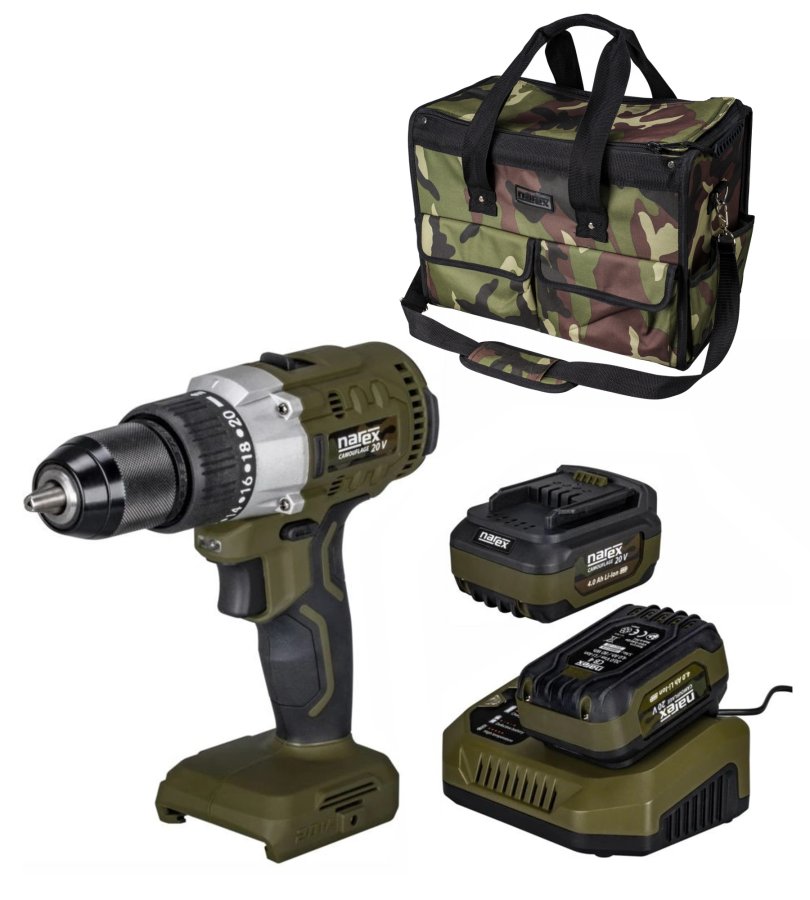 NAREX Camouflage CSV SET  CSV 13-2  + CN 20 + 2x CB + brašna 65406722 Obrázek