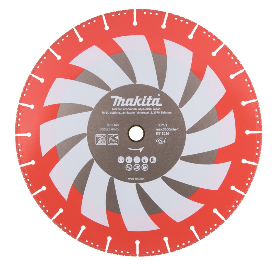 Levně MAKITA B-55348 kotouč řezný diamantový 350x25.40mm RESCUE univerzál