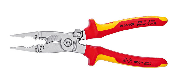 KNIPEX 1396200 elektrikářské kleště multifunkční 1000V VDE