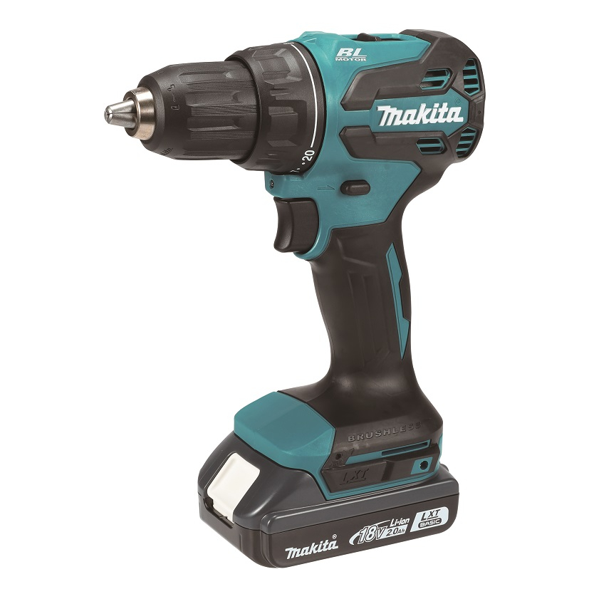 Levně MAKITA DDF490WVE aku bezuhlíkový šroubovák Li-ion LXTB 18V/2,0 Ah