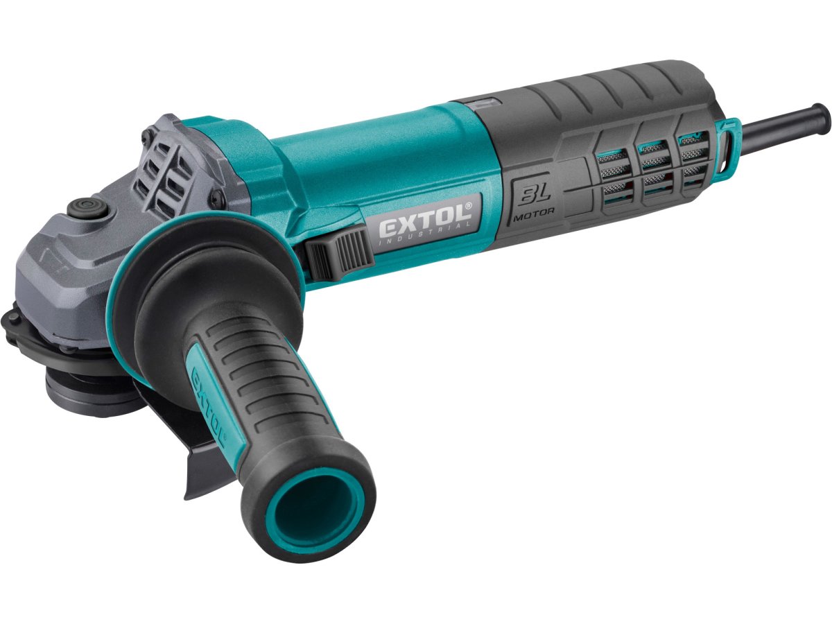 EXTOL INDUSTRIAL 8792010 bruska úhlová 125mm s regulací bezuhlíková 1550W