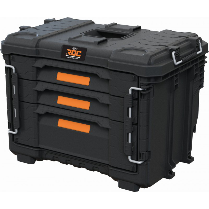 Levně KETER 259671 ROC PRO GEAR BOX 3 šuplíky XL