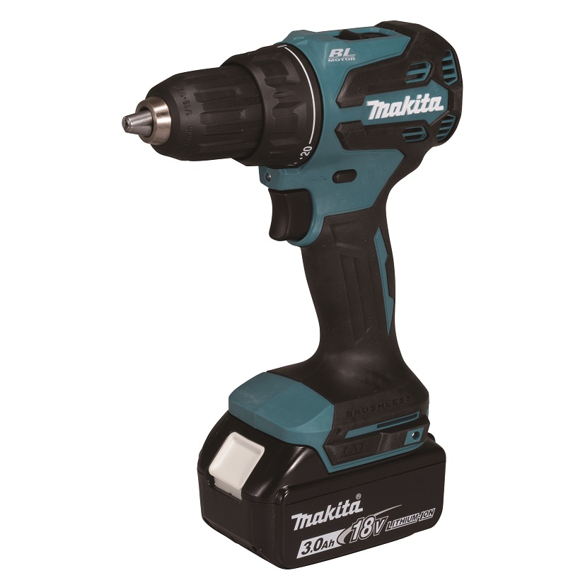 MAKITA DDF490SFJ aku bezuhlíkový šroubovák LXT Basic 18V 2x 3Ah LiIon Makpac