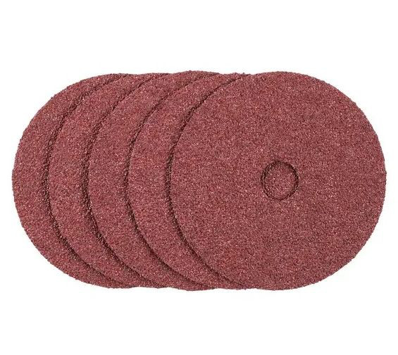 STANLEY STA32190 fíbrové kotouče pro úhlovou brusku pr.125x22 mm, P80, 5 ks