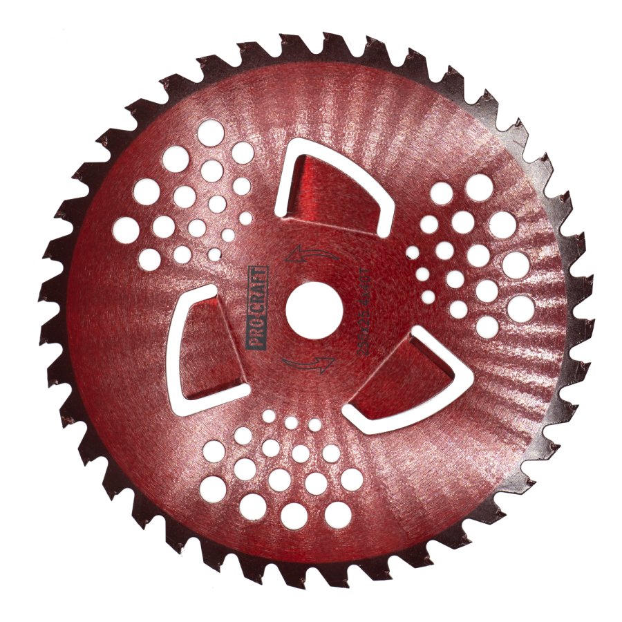 PROCRAFT H/P-3/R nůž křovinořezu (D255*25.4) 40T s vnitřními čepelemi pro vysokou trávu