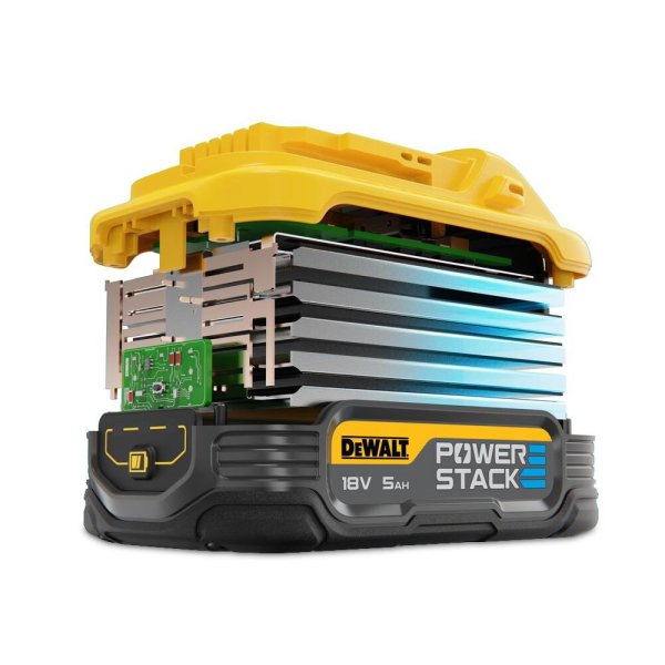 DeWALT DCB094H2 USB-C Sada aku (2x5Ah) + nabíjecí set POWERSTACK Obrázek