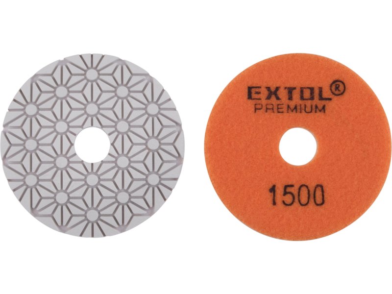 EXTOL PREMIUM 8803098 kotouč diamantový leštící P1500 na obklady 100mm suchý zip