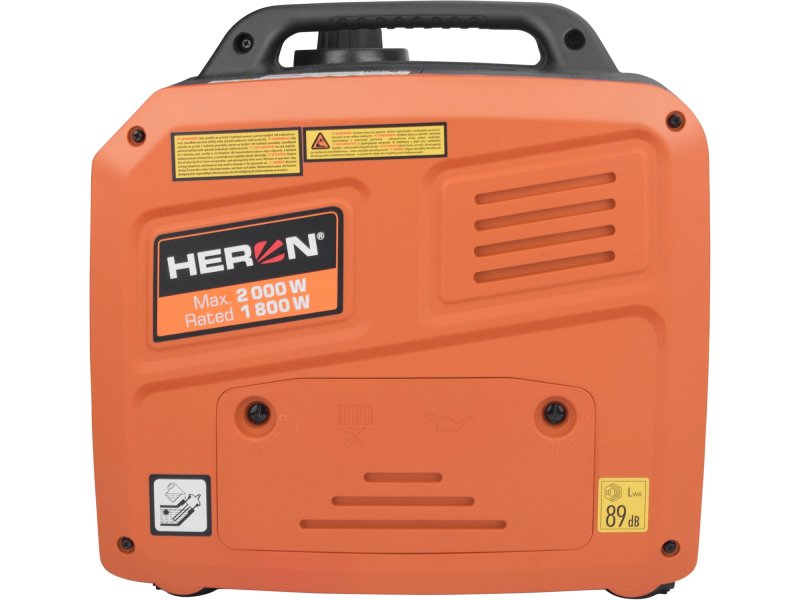 HERON 8896223 elektrocentrála digitální invertorová 2kW 3,3HP Obrázek