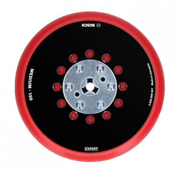 BOSCH 2608900007 podložný talíř na suchý zip střední tvrdost MEDIUM 150mm Obrázek