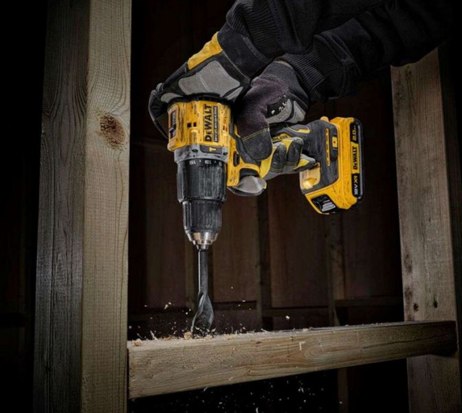 DeWALT DCD100YD2T XR Li-Ion 18V (2x2Ah) aku příklepový šroubovák k výročí 100 let Obrázek