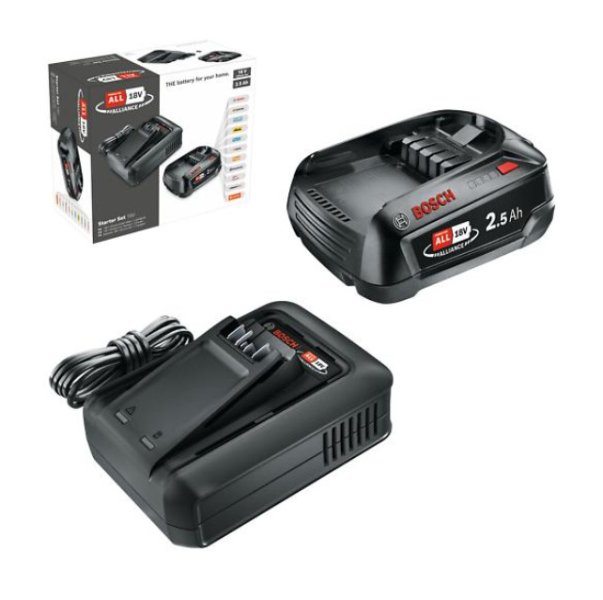 BOSCH startovací sada PBA 18V 2,5 Ah+AL 18V-44 POWER FOR ALL 1600A031T4, ORIGINÁL