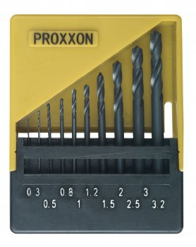 PROXXON 28874 sada spirálových mikrovrtáků HSS