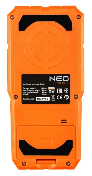 NEO TOOLS 75-250 detektor na dřevo, kov a kabely 3v1 Obrázek