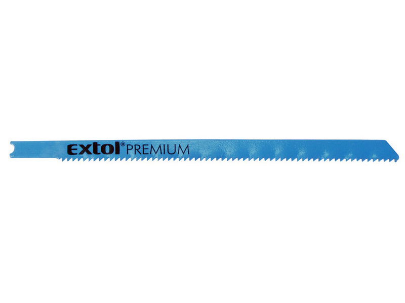 EXTOL PREMIUM pilové listy do přímočaré pily 5ks, 106x1,8mm Bi-metal 8805705