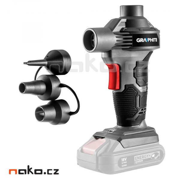 GRAPHITE ENERGY+ 58G089 velkoobjemová aku pumpa 18V LiIon bez akumulátoru Obrázek