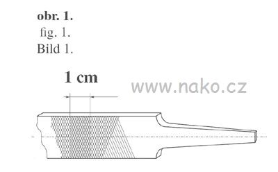 AJAX dílenský plochý pilník PLO 300/1 LEHKÝ 28621110 3015 Obrázek