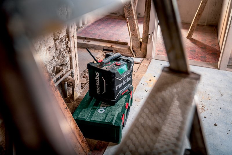 METABO RC 12-18 32W BT DAB+ akumulátorové stavební rádio 600779850 bez baterie Obrázek