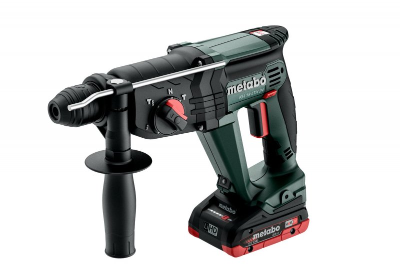 METABO KH 18 LTX 24 aku kombinované kladivo 18V 2x4Ah LiHD metaBOX 601712800 Obrázek